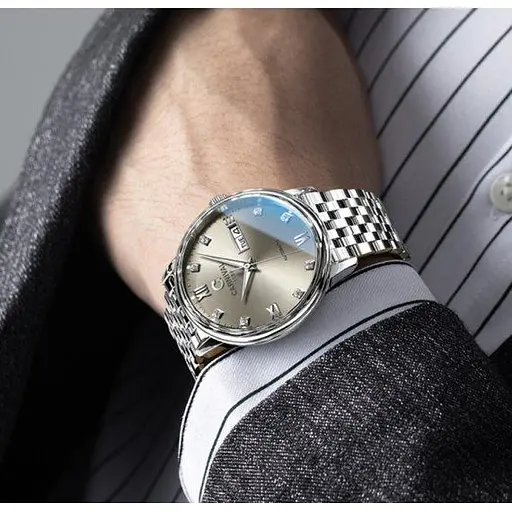 Часы мужские наручные Carnival Toscana (Серебристые) - фото 4