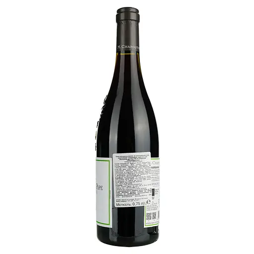 Вино M.Chapoutier Chateauneuf-du-Pape organic красное сухое 0.75 л - фото 3