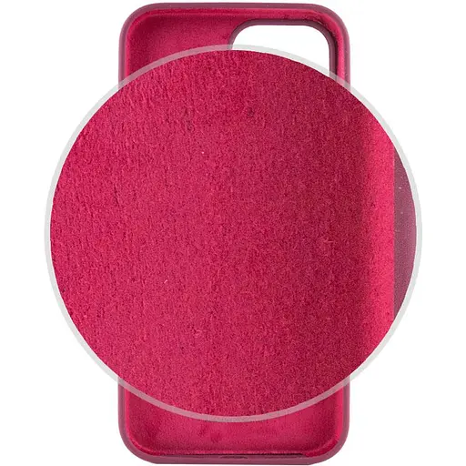 Чехол Silicone Case Full Protective AA для Apple iPhone 14 Plus 6.7 Бордовый/Plum - фото 3