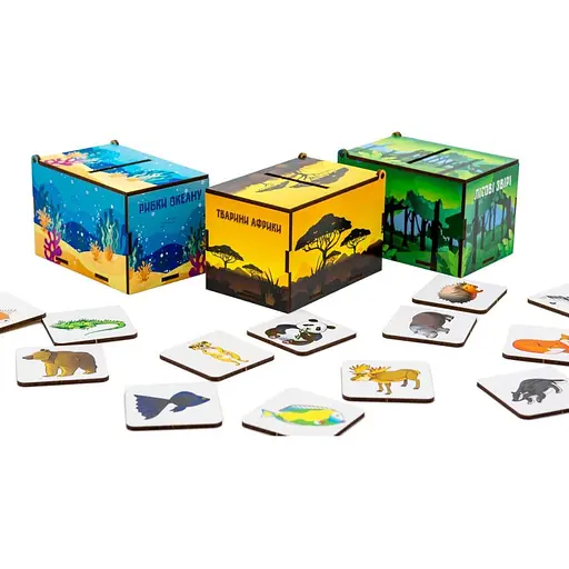 Дитячий Сортер Монтессорі PuzzleOK Чарівна природа Арт-88738 - фото 5