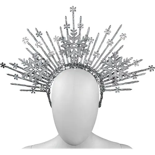 Обруч Снежная феерия - фото 1