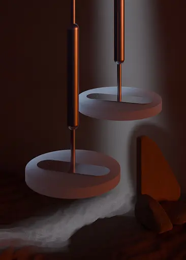 Підвісний світильник Babich Studio Fog 410 Black (RAL 9005) - фото 5