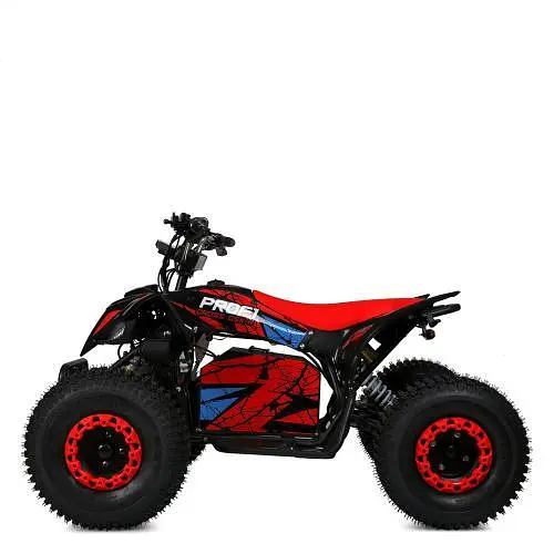 Электромобиль детский Квадроцикл E-FOX-1450-3 60V20AH до 45 км/ч до 150 кг SD Bluetooth USB свет красный - фото 2