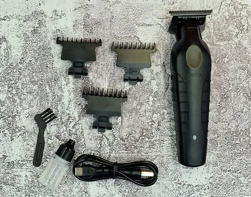 Професійний акумуляторний тример Kemei KM-2299 з керамічним ножем - фото 5