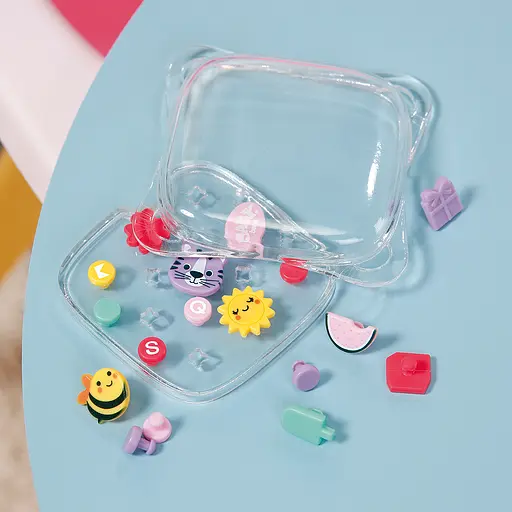 Нагрудник для ляльки Baby Born серії Pinplay Стильне годування (837221) - фото 4