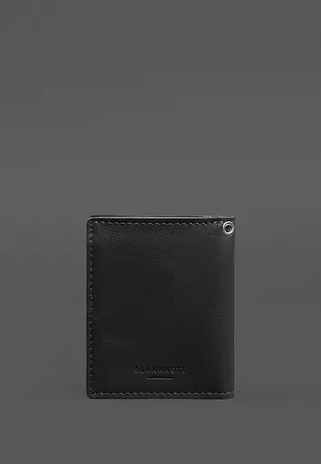 Кожаная обложка для удостоверения офицера ГНСУ (три кармана) черная - фото 7