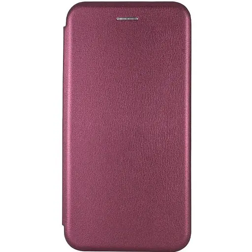 Шкіряний чохол-книжка Classy для Motorola Moto G14 Бордовий