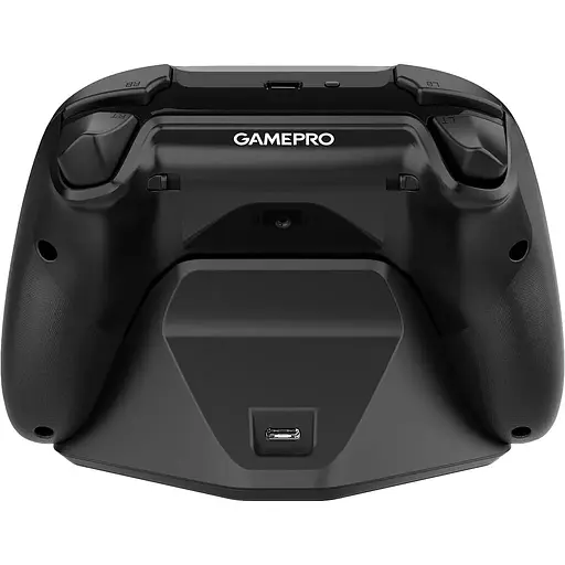 Беспроводной геймпад GamePro GPS20BDOC с док-станцией для ПК, PS3-PS5, Switch, Android и iOS черный - фото 3