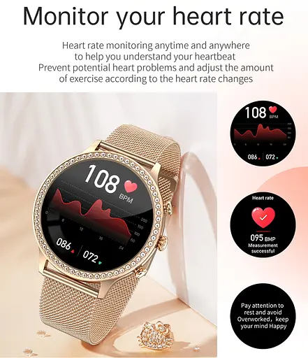 Годинник Smart IQ Girl Gold - фото 6