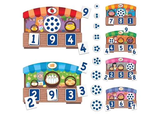 Настільна гра Headu Монтессорі. Числа та кількість (Montessori. Touch Bingo: Numbers&Quantities) (IT21109) - фото 2