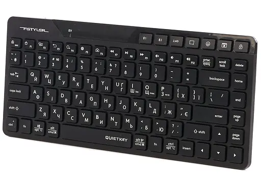 Клавіатура A4Tech Fstyler FBK26C AS Black (FBK26C AS (Black)) - фото 2