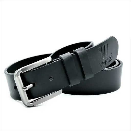 Кожаный ремень Weatro мужской 3,8х115-120 см acs0027486 - фото 2