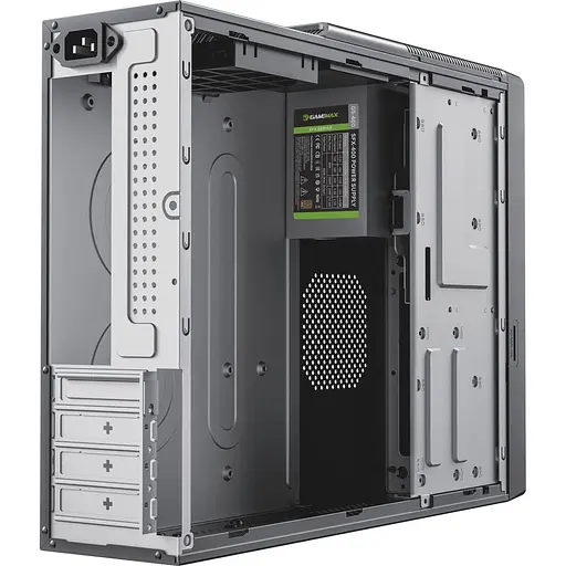 Корпус GameMax GS-400 з блоком живлення 400W SFX 80+ Bronze (ST-608-2U2-2U3-TYPE-C-CR-400W) - фото 5