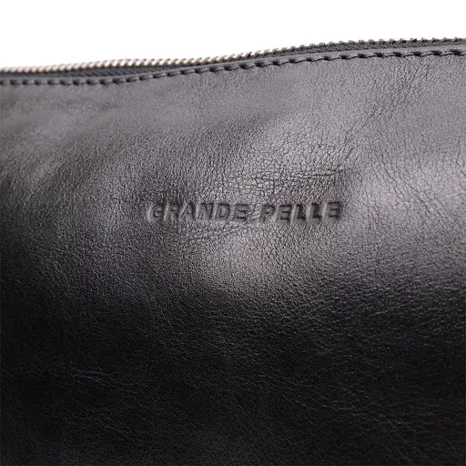 Кожаная женская сумка Grande Pelle 26х15.5х3 см sum0023600 - фото 2