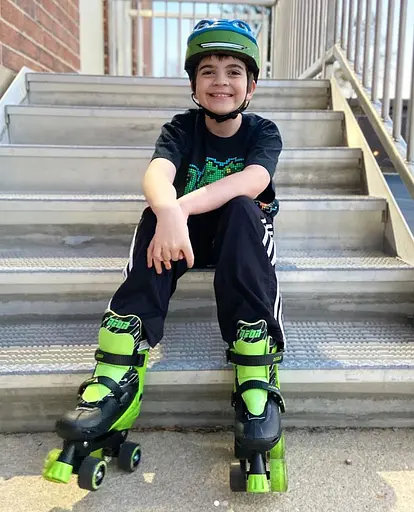 Ролики Neon Combo Skates Размер 30-33 Салатовый - фото 5