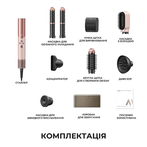 Стайлер Mova Master 10 Sakura Pink (AMMA10) - фото 2