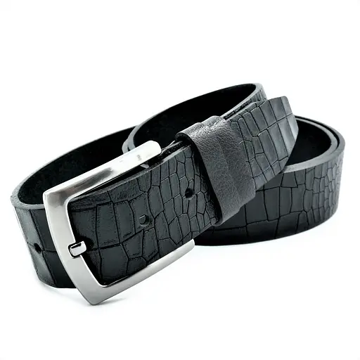 Ремінь шкіряний Le-Mon чоловічий 110-125 см acs0021971 - фото 2