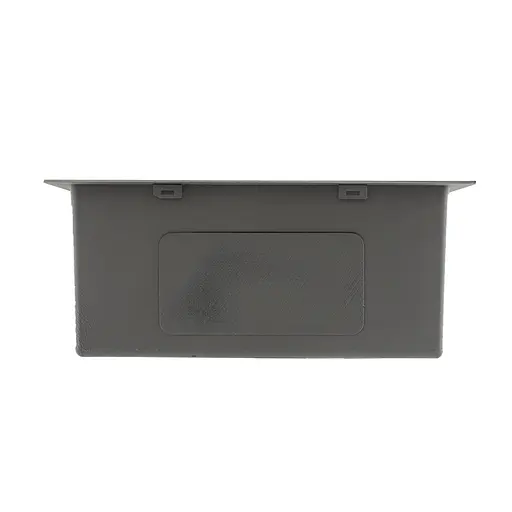 Кухонна мийка Gappo GS5040-6 інтегрована 500x400 мм, нержавіюча сталь, поверхня PVD, Чорний - фото 4