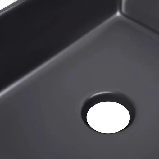 Раковина Qtap Tern без донного клапана QT172074MBMBN - фото 4