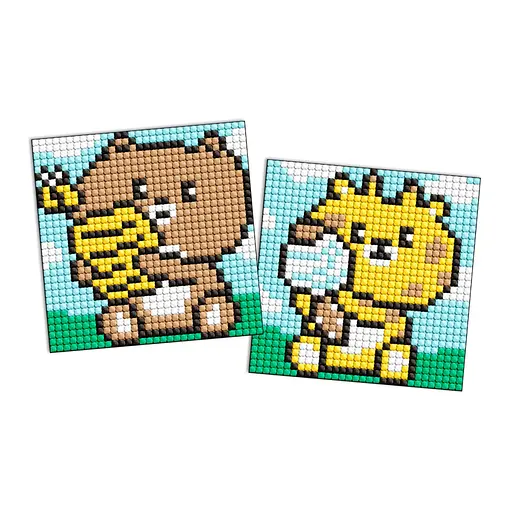 Алмазная мозаїка "Смаколики" Ідейка AMS1052 на самоклеючій основі 9x9 см - фото 1