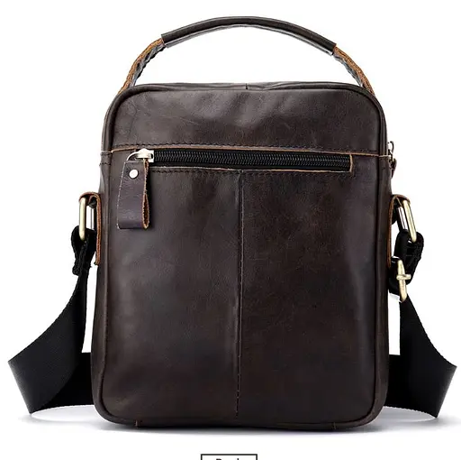 Чоловіча шкіряна сумка Vintage 18х21,5х5,5 см sum0012384 - фото 2