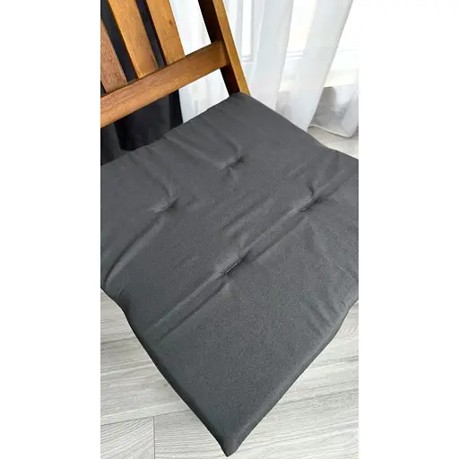 Водовідштовхувальна подушка на стілець Мокрий асфальт (2 шт.) - фото 4