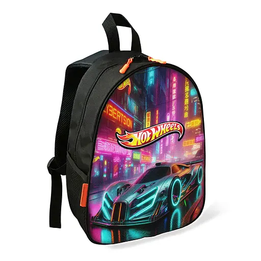Рюкзак детский Хот Уилс / Hot Wheels школьный/городской 34х27х13 см для мальчика (02677)