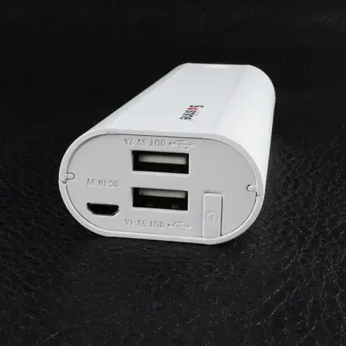 Зарядний пристрій Power Bank Soshine E4 (1-2x18650) Білий - фото 5