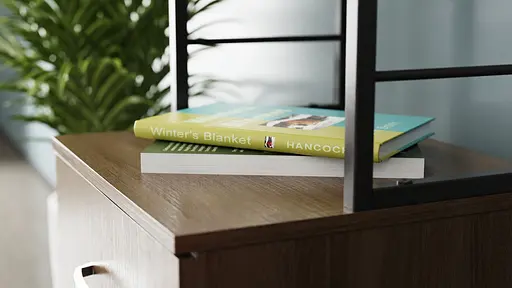 Стол-тумба трансформер Смарт 4/1 с этажеркой Ferrum-decor 1430x1450x500 Черный металл ДСП Дуб Сонома Трюфель 16 мм (FRD-105127) - фото 9