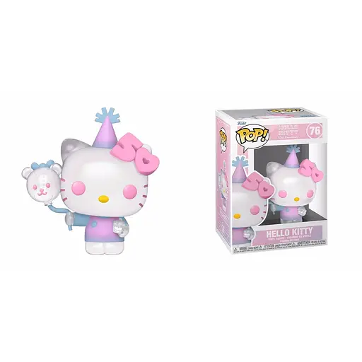 Коллекционная фигурка Funko Pop Хеллоу Китти Hello Kitty with Balloons 10 см FP HK PB 47