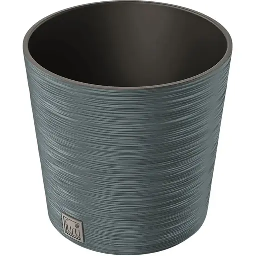 Горшок для растений Prosperplast Furu Round - синий, 7,5/9л