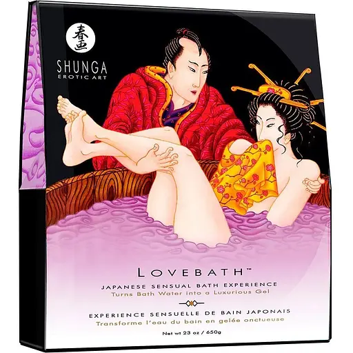 Гель для ванны Shunga LOVEBATH - Sensual Lotus 650 г
