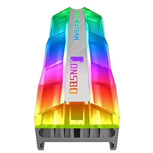 Радіатор Jonsbo M.2 SSD M2-2 ARGB Gray M2-2 ARGB - фото 4