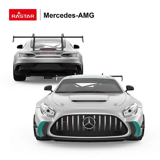 Машинка Mercedes-AMG GT2 сірий RASTAR модель 1:14 Автомобіль на дистанційному керуванні + пульт 2,4 ГГц - фото 4