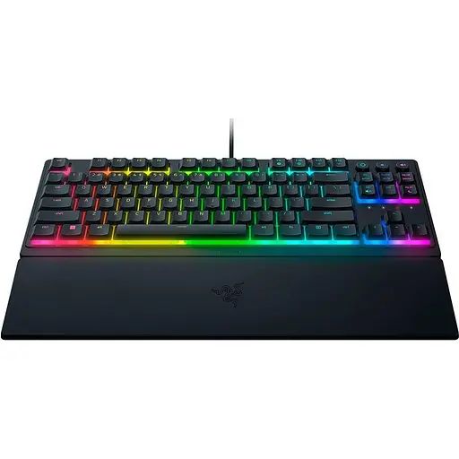 Клавиатура Razer Ornata V3 TKL Mecha-Membrane Switches USB Black (RZ03-04881800-R371) - фото 2