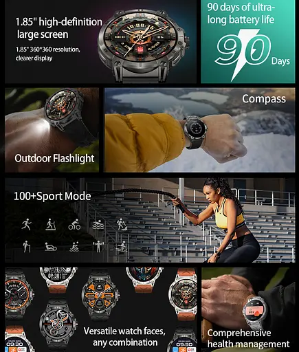 Годинник Smart Stalker Max з компасом - фото 12