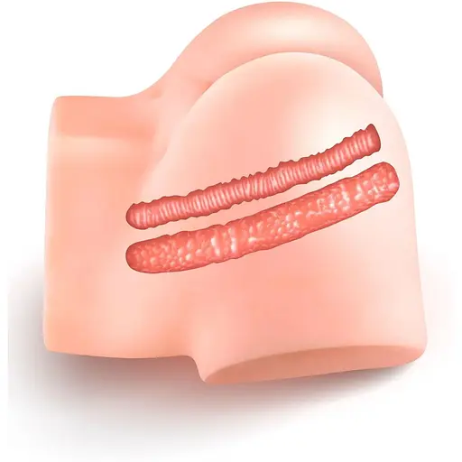 Смоктальна вагіна-мастурбатор Real Body Real Nina - фото 8