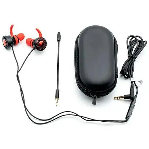 Дротові ігрові навушники Xtrike Me Gaming GE-109, 3.5mm, 1.2m, black-red