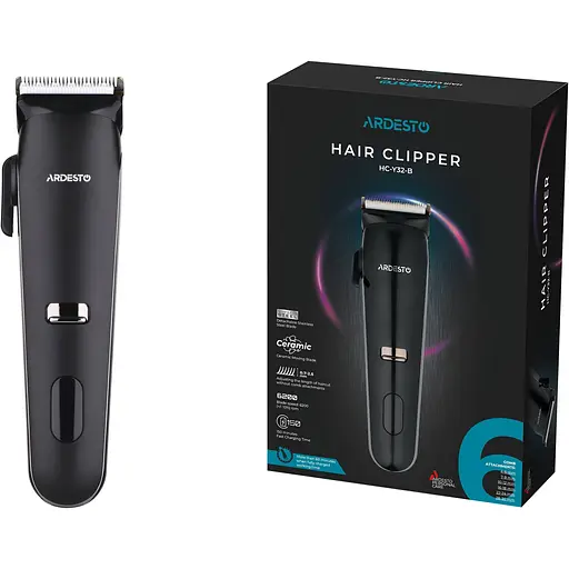 Машинка для стрижки Ardesto HC-Y32-B Black [150963] - фото 7