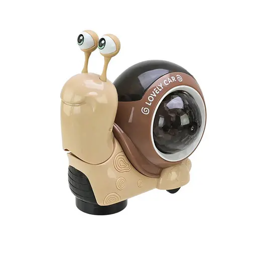 Детская Интерактивная игрушка "Улитка" Bambi PL-724-20(Sand) музыка, песни - фото 1