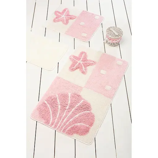 Килимок для ванної Chilai Home Deniz Yildizi Pink