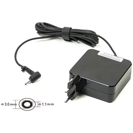 Блок живлення для ноутбуків PowerPlant ACER 220V, 19V 65W 3.42A (3.0*1.1) wall mount