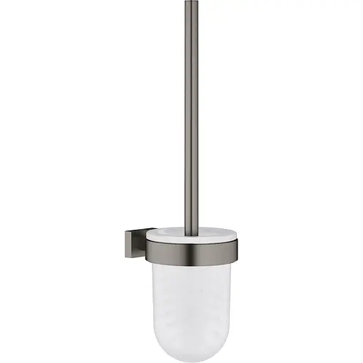 Туалетний йоржик Grohe Essentials Cube в комплекті 40513AL1 Графит - фото 1