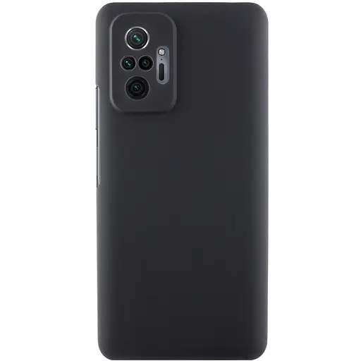 Чехол Silicone Cover Lakshmi Full Camera (AAA) для Xiaomi Redmi Note 10 Pro / 10 Pro Max Черный / Black
