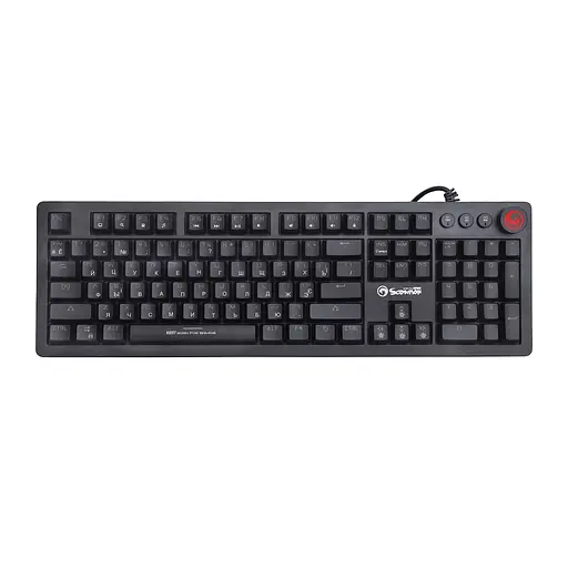 Клавіатура Marvo KG917 Multi-LED Mechanical Blue Switch (KG917 Multi-LED Mechanical Blue Switch) - фото 1