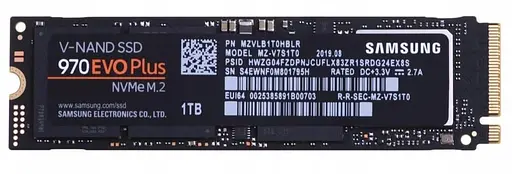 Накопичувач SSD Samsung M.2 NVMe 1Tb 970 EVO Plus (MZ-V7S1T0) Б/в - фото 3