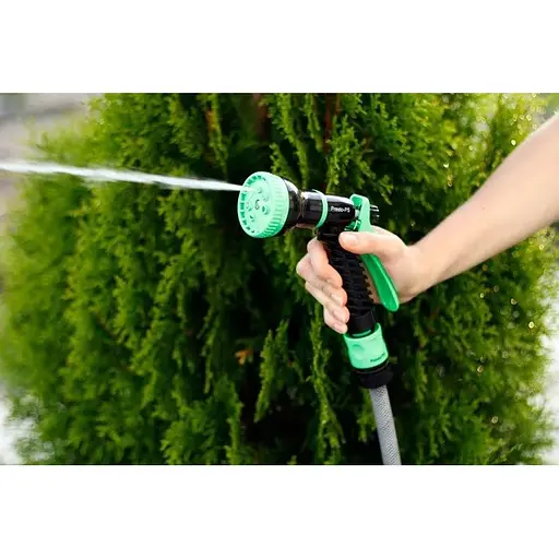 Пістолет для поливання пластиковий Presto-PS насадка на шланг (4448) - фото 7