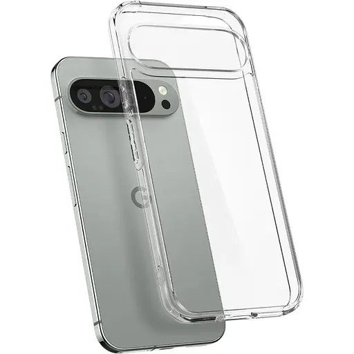Чехол противоударный Spigen Ultra Hybrid для Google Pixel 9 Pro XL (6.8") Crystal Clear ACS07721
