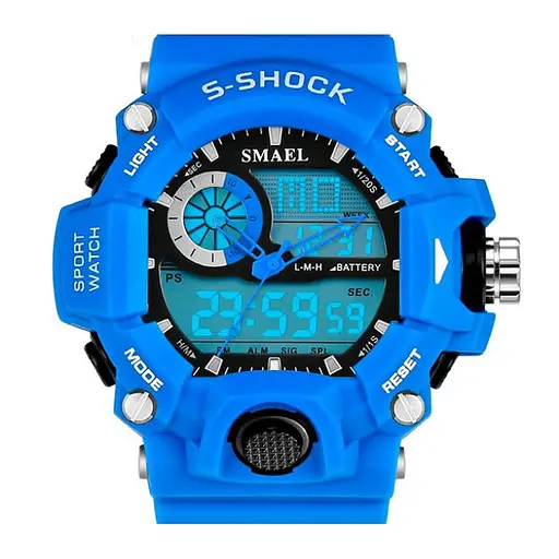 Мужские часы Smael Blue - фото 2