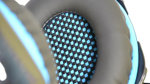 Гарнитура Microlab G6, 3,5 мм + USB, черно-синяя - фото 4